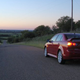 A then-new 2010 Lancer GTS on paper plates. Photo credit: Stef Schrader